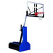 First Team Thunder Portable Basketball Hoop - black backboard padding