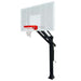 First Team Titan In-Ground Adjustable Basketball Hoop - perforated backboard