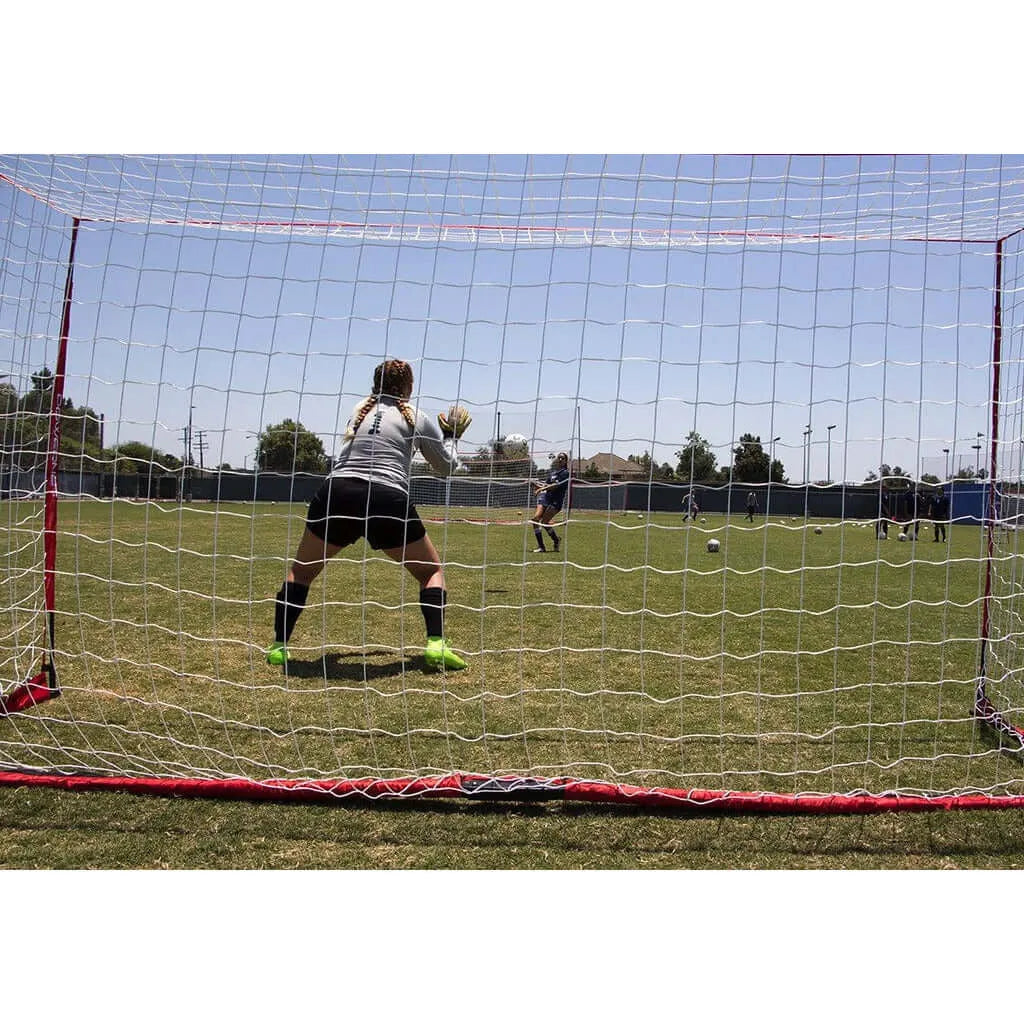 Powernet 14x7 Portable Framed Soccer Goal S005 - several people playing soccer outdoors 