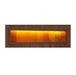 Golden Designs 3-Person Full Spectrum PureTech™ Near Zero EMF FAR Infrared Sauna with Himalayan Salt Bar (Canadian Hemlock) - Himalayan salt bar close up view