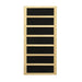 Golden Designs Monaco 6-person PureTech™ Near Zero EMF FAR Infrared Sauna (Canadian Hemlock) - Sauna panels