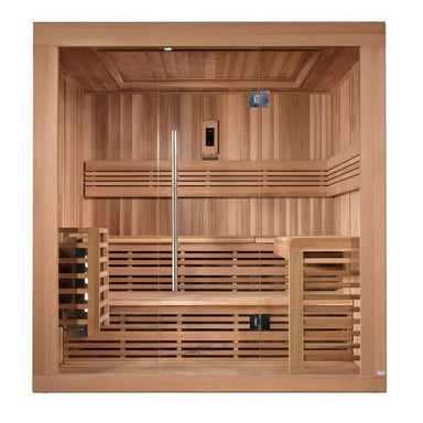 Golden Designs Osla Edition 6 Person Traditional Steam Sauna - Canadian Red Cedar -