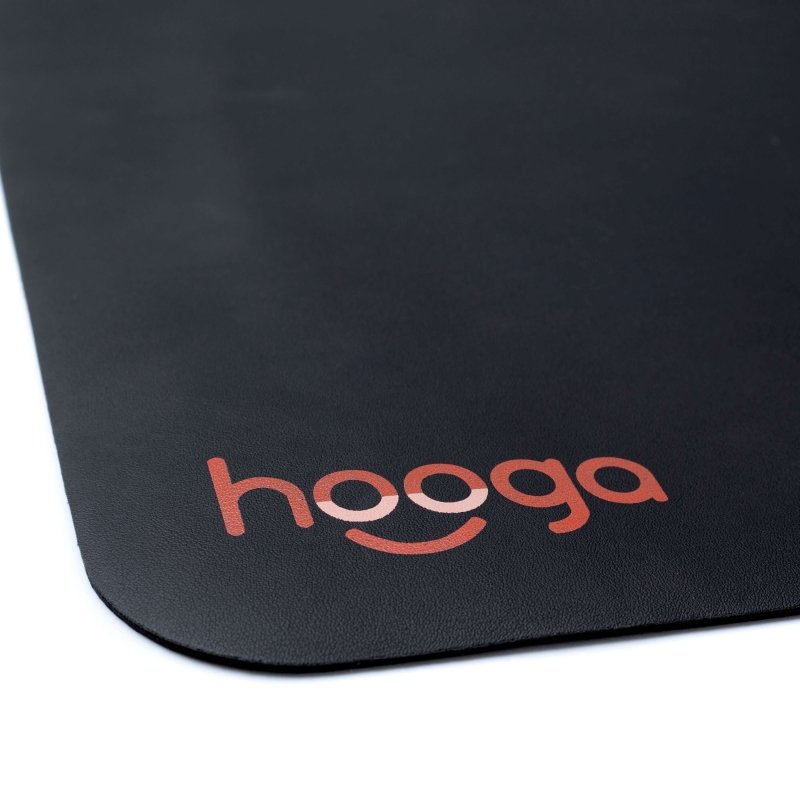 Grounding Mat - close up of the brand name