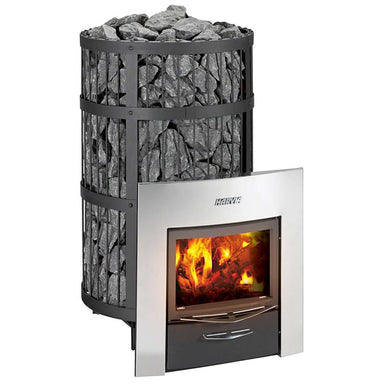 Harvia Legend 300 Duo Series Sauna Wood Burning Stove/Fireplace Combo