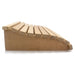 PROSAUNAS Thermo-Aspen Headrest SM Thermo-Aspen, Sauna Headrest, 3.8" x 11" x 13.2", Small - Side image