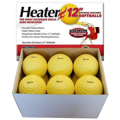 Heater 12" Dimpled Softballs (Dozen)