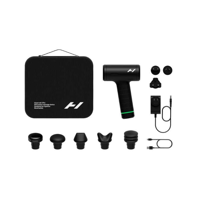 Hyperice Hypervolt 3 Pro - inclusions