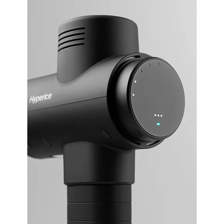 Hypervolt 2 Pro Massage Gun - Close up photo of the back part of massage gun