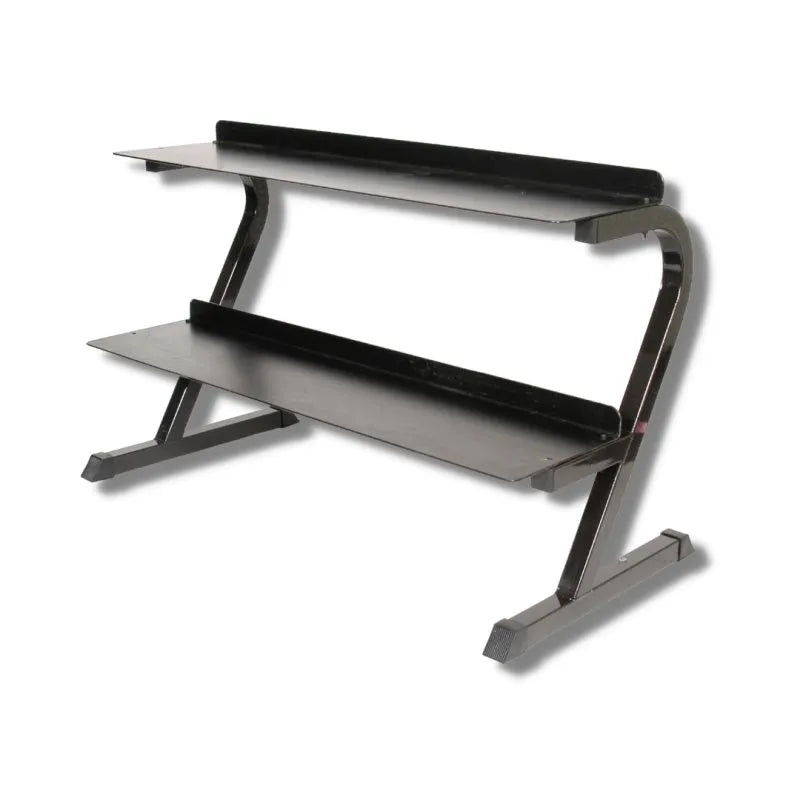 Kettlebell Rack - black metal pads