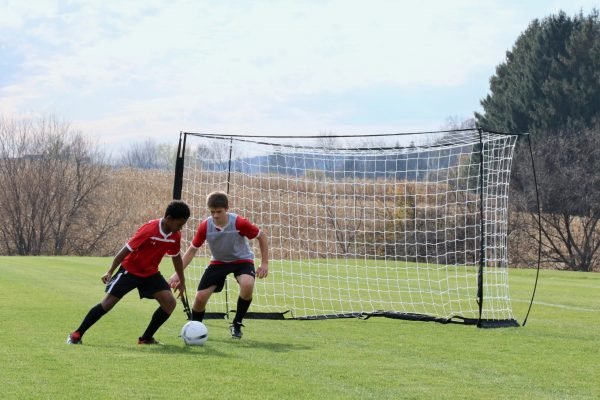 Kwik Goal KWIK FLEX™ Lite Soccer Goal - outdoors on grass