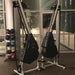 Marpo Kinetics VMX Rope Trainer - Assembled in a gym with glass walls