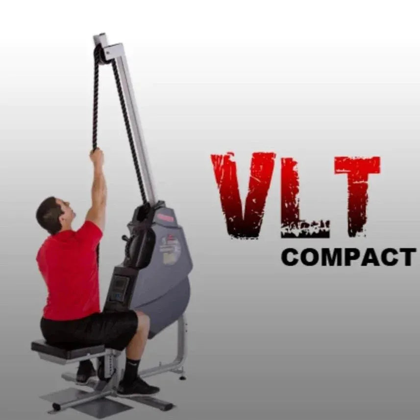 Marpo VLT Rope Trainer - a man on a exercise machine