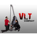 Marpo VLT Rope Trainer - a man working out with a machine being supported by a woman