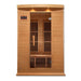 Maxxus 2-Person Low EMF FAR Infrared Sauna - double walled front view 