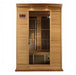 Maxxus 2-Person Low EMF FAR Infrared Sauna - glass door