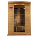Maxxus 2-Person Low EMF FAR Infrared Sauna - glass door