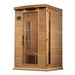 Maxxus 2-Person Near Zero EMF FAR Infrared Sauna - glass door