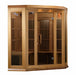 Maxxus 3-Person Corner Low EMF FAR Infrared Sauna 