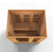 Maxxus 3-Person Low EMF FAR Infrared Sauna - wooden walls
