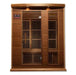 Maxxus 3-Person Low EMF FAR Infrared Sauna - glass door