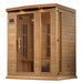 Maxxus 3-Person Near Zero EMF FAR Infrared Sauna - glass door with handle