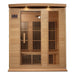 Maxxus 3-Person Near Zero EMF FAR Infrared Sauna - glass door