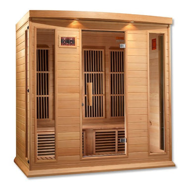 Maxxus 4-Person Low EMF FAR Infrared Sauna 