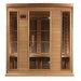 Maxxus 4-Person Low EMF FAR Infrared Sauna - glass door with handle