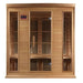 Maxxus 4-Person Low EMF FAR Infrared Sauna - glass door with handle