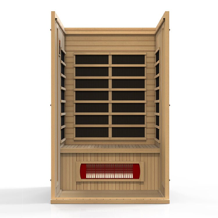 Maxxus Serenity 2-Person Low EMF FAR Infrared Sauna - infrared machine