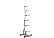 Medicine Ball Rack - black vertical metal bar