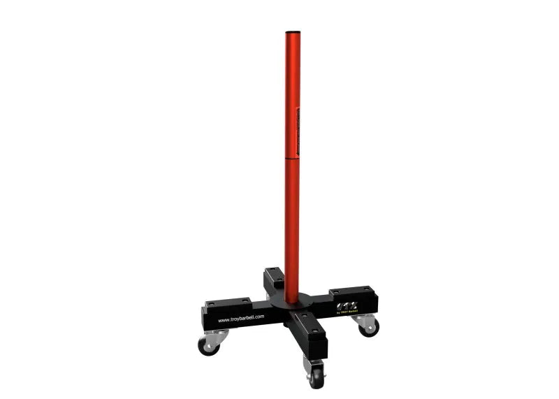 Mobile Bumper Plate Rack - full view of the rack 