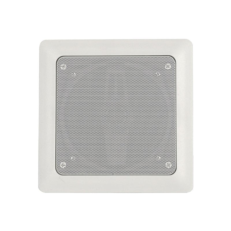 Mr. Steam 7 in. W. MusicTherapy Speaker Square - white