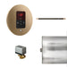 Mr. Steam Basic Butler Linear Steam Shower Control Package with iTempo Control and Linear SteamHead Round