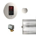 Mr. Steam Basic Butler Steam Shower Control Package with iTempo Control and Aroma Designer SteamHead Round - nickel finish