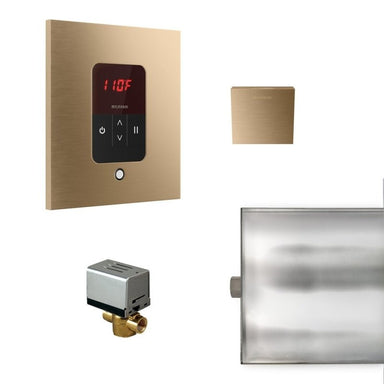 Mr. Steam Basic Butler Steam Shower Control Package with iTempo Control and Aroma Designer SteamHead Square