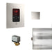 Mr. Steam Basic Butler Steam Shower Control Package with iTempo Control and Aroma Designer SteamHead Square - Finish: Polished Nickel