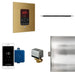 Mr. Steam Butler Linear Steam Shower Control Package with iTempoPlus Control and Linear SteamHead Square - Finish: Brushed Bronze, Glass Black, Brushed Nickel, Matte Black, Oil Rubbed Bronze, Polished Brass, Polished Chrome, Polished Nickel, Custom Plated