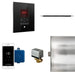 Mr. Steam Butler Linear Steam Shower Control Package with iTempoPlus Control and Linear SteamHead Square - Finish: Brushed Bronze, Glass Black, Brushed Nickel, Matte Black, Oil Rubbed Bronze, Polished Brass, Polished Chrome, Polished Nickel, Custom Plated