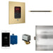 Mr. Steam Butler Linear Steam Shower Control Package with iTempoPlus Control and Linear SteamHead Square - Finish: Brushed Bronze, Glass Black, Brushed Nickel, Matte Black, Oil Rubbed Bronze, Polished Brass, Polished Chrome, Polished Nickel, Custom Plated