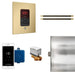 Mr. Steam Butler Max Linear Steam Shower Control Package with iTempoPlus Control and Linear SteamHead Square - Finish: Brushed Bronze, Glass Black, Brushed Nickel, Matte Black, Oil Rubbed Bronze, Polished Brass, Polished Chrome, Polished Nickel, Custom Pl