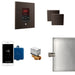 Mr. Steam Butler Max Steam Shower Control Package with iTempoPlus Control and Aroma Designer SteamHead Square - Finish: Brushed Bronze, Glass Black, Brushed Nickel, Matte Black, Oil Rubbed Bronze, Polished Brass, Polished Chrome, Polished Nickel, Custom P