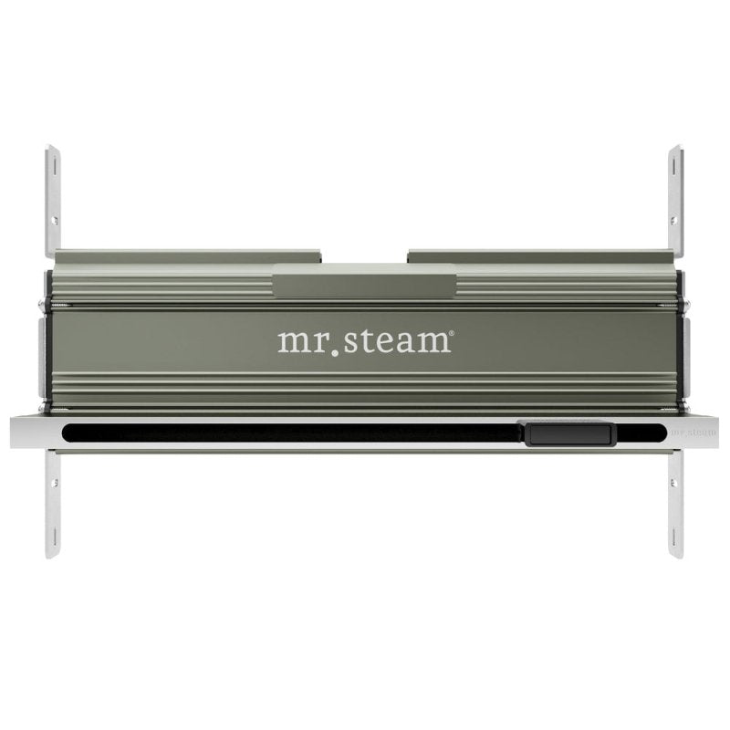 Mr. Steam Linear 16 in. W. Steamhead with AromaTherapy Reservoir - Finish: Polished Chrome