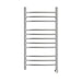 Mr. Steam Metro 38.875 in. W. Towel Warmer in Stainless Steel Polished - Front 3D view 