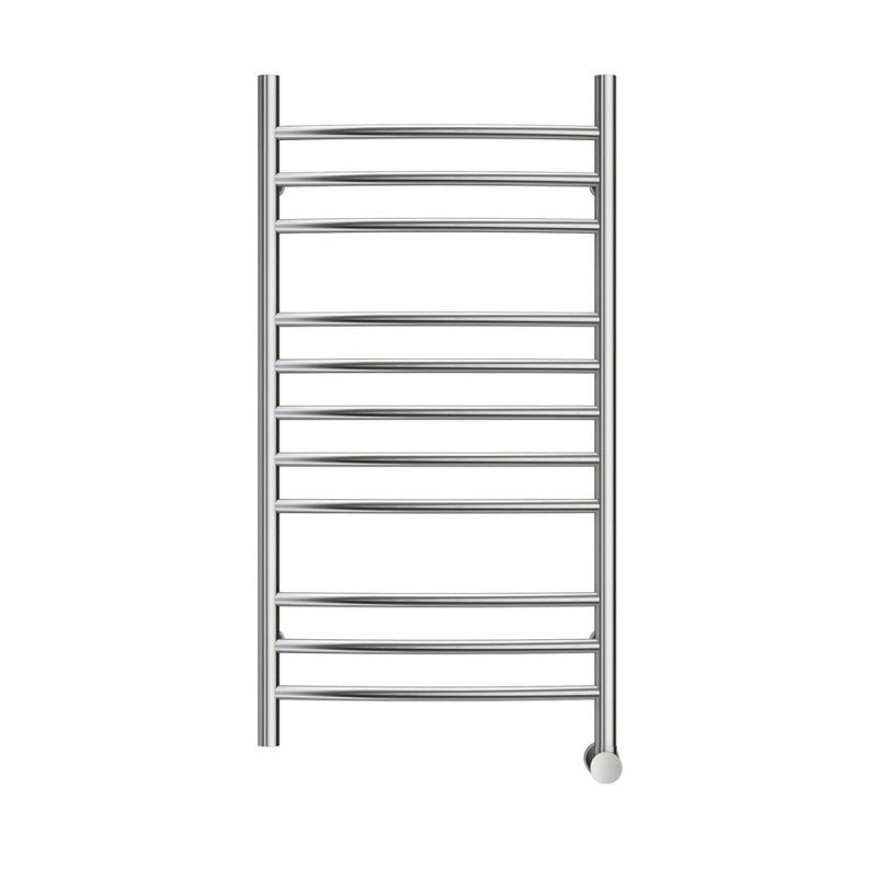 Mr. Steam Metro 38.875 in. W. Towel Warmer in Stainless Steel Polished - Front 3D view 