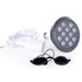 Orange LED Light Therapy - socket and goggles