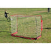 Powernet Soccer Goal 6ft x 4ft Portable Bow Style Net S022 - back view, outdoors 