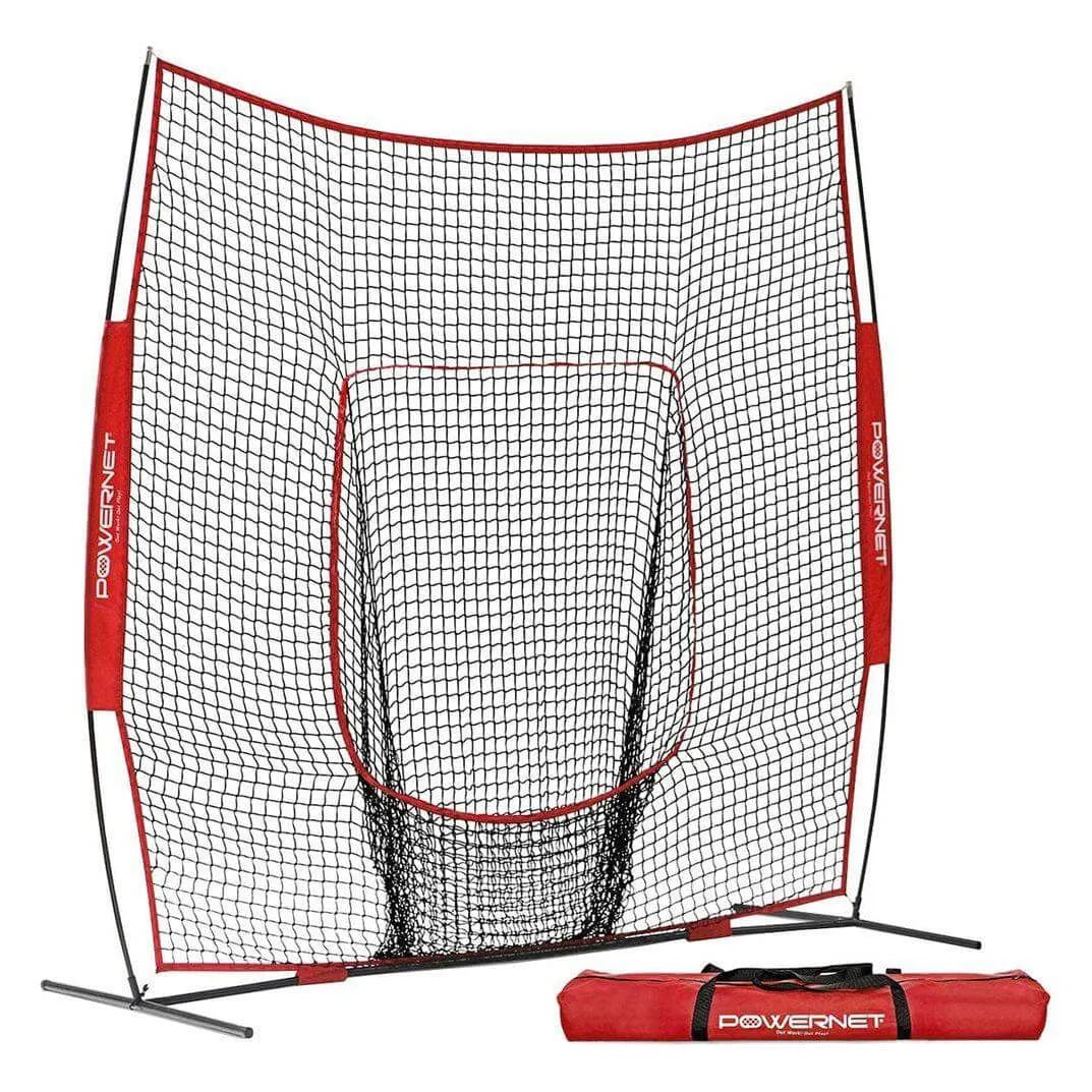 Powernet 8x8 Practice Net 1152 in white background