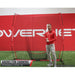 Powernet 8x8 XLP PRO Net 1026 - Andrelton Simmons beside the net holding a baseball bat