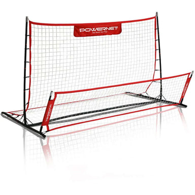 Powernet Fast Pass Rebounder Soccer Trainer 6x4 FT 1126 in white background